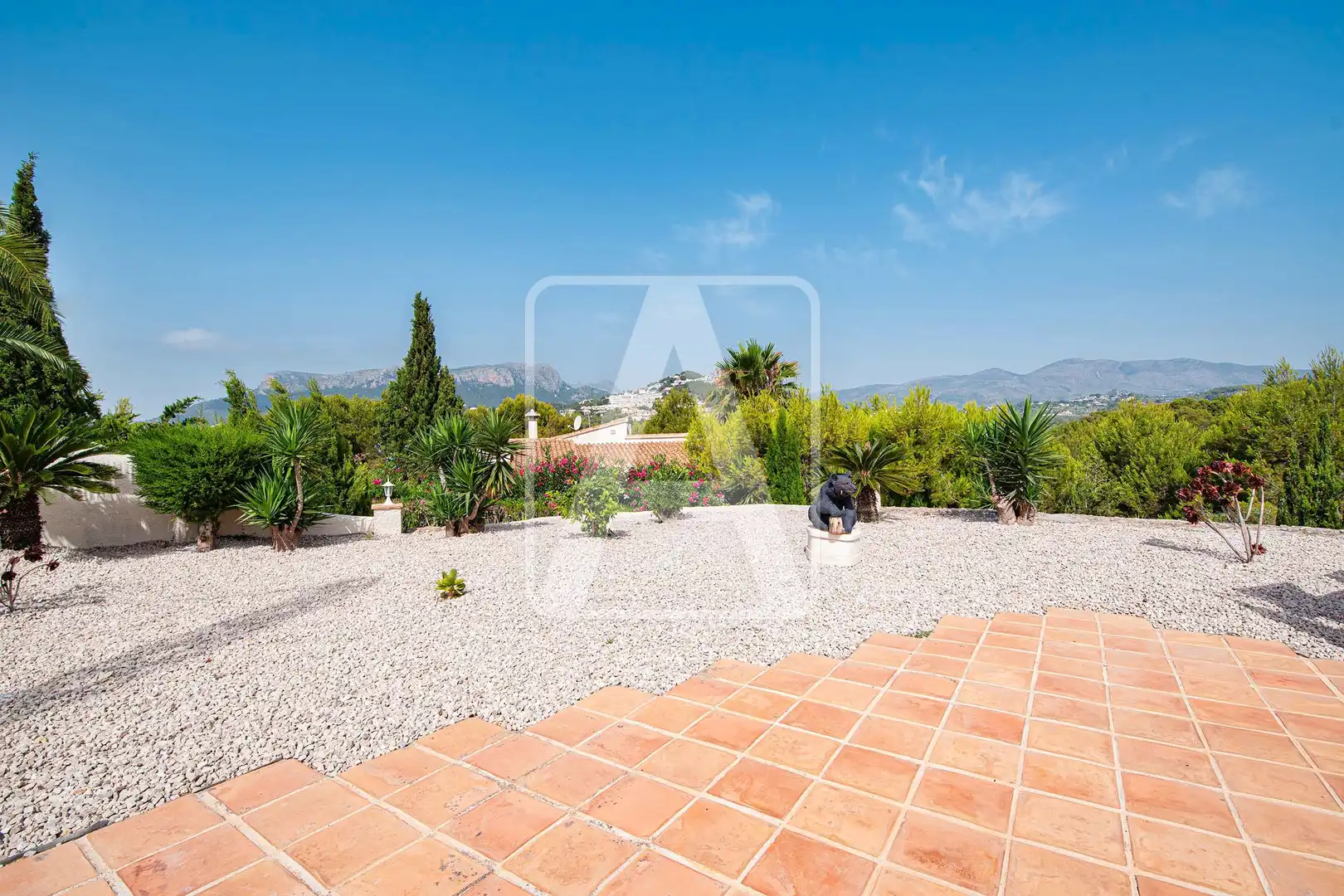 Jardí de Casa o xalet en venda en Calpe / Calp amb Aire condicionat, Calefacció i Jardí privat