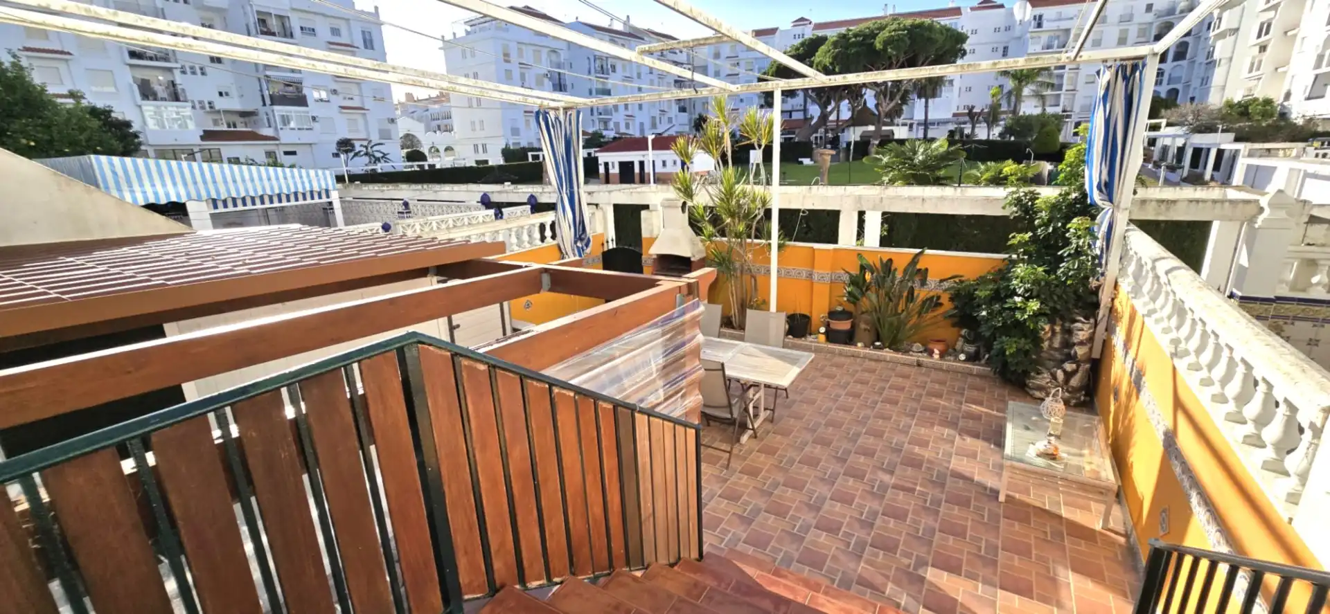 Jardín de Apartamento en venta en El Portil con Aire acondicionado, Piscina y Amueblado