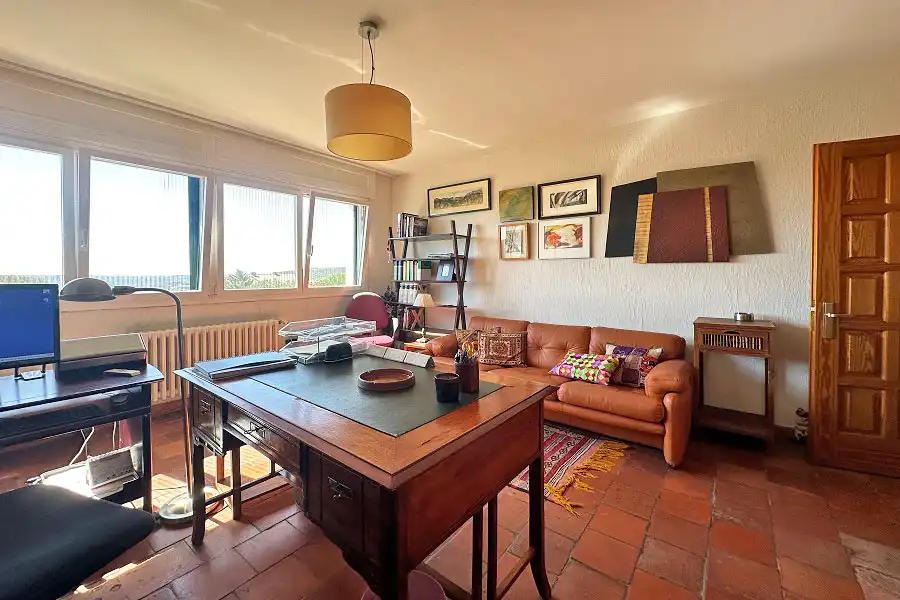 Living room of Houses for sale in Hoyo de Manzanares  with Air Conditioner, Heating and Private garden