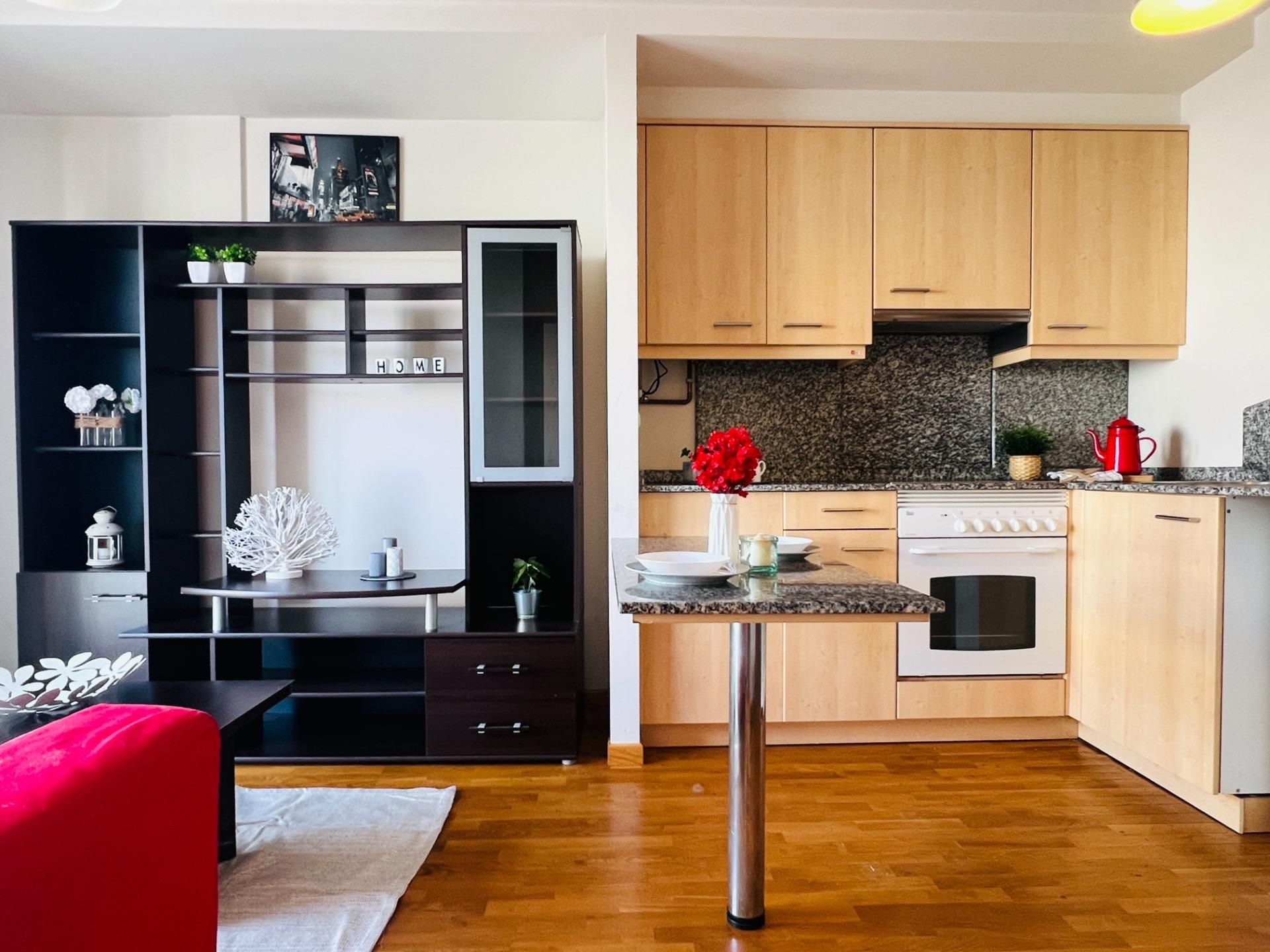 Kitchen of Flat for sale in Culleredo  with Heating, Parquet flooring and Storage room