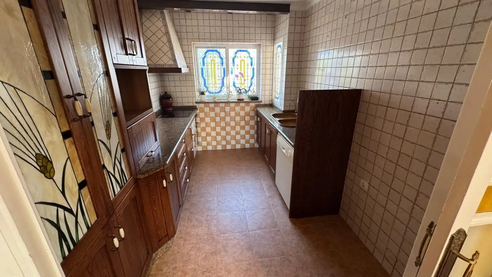 Cuina de Casa adosada en venda en Rincón de la Victoria amb Aire condicionat, Terrassa i Traster