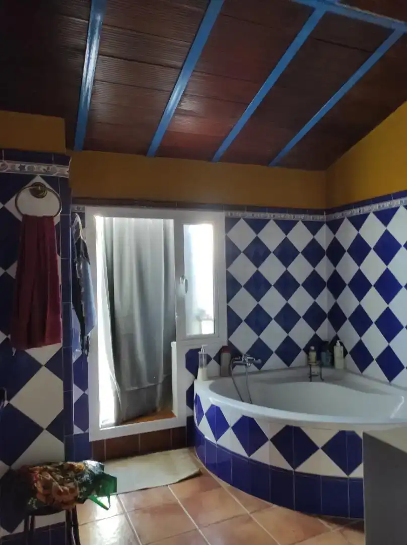 Baño de Casa adosada en venta en Álora con Aire acondicionado, Amueblado y Horno