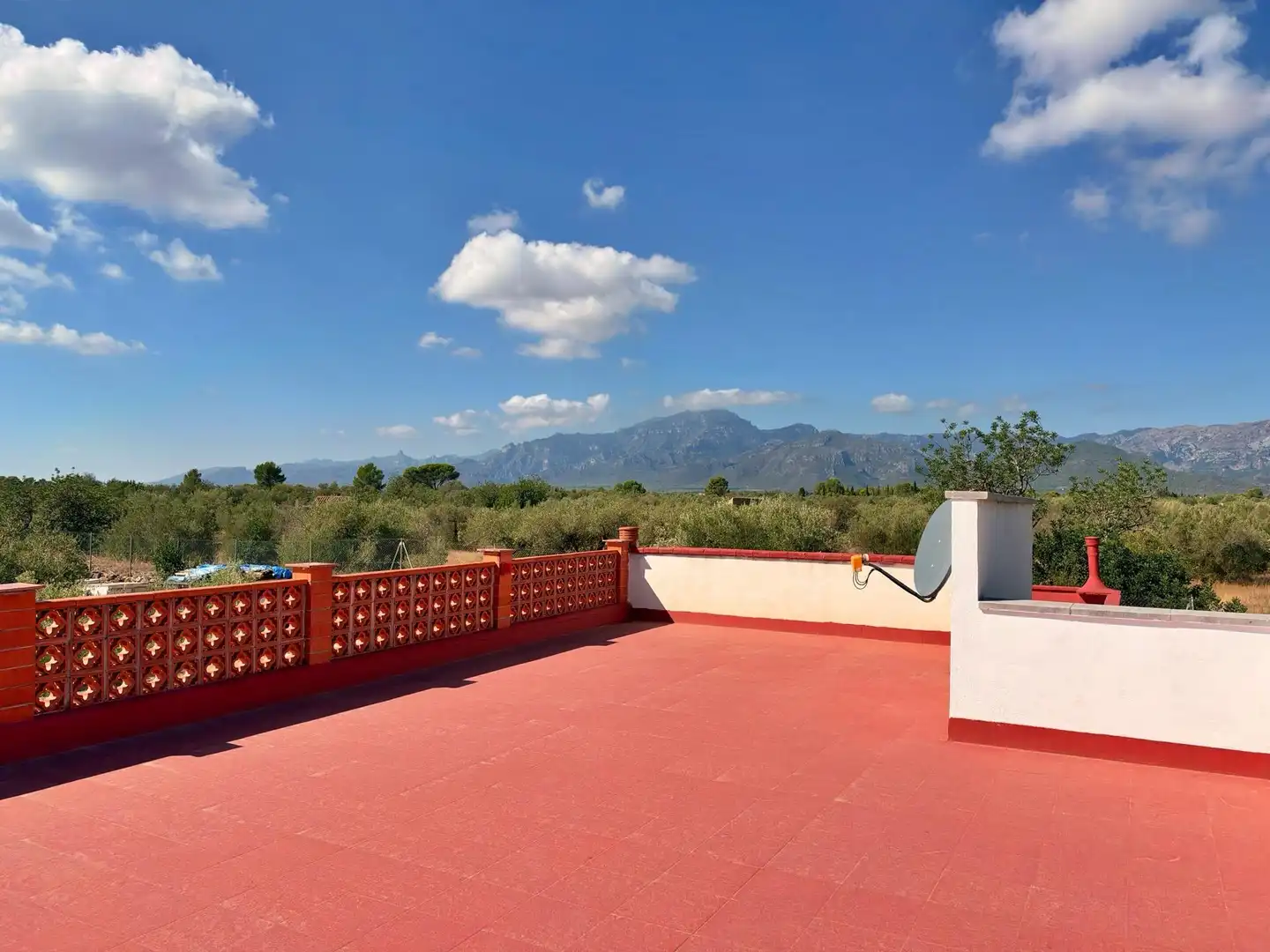 Terrassa de Casa o xalet en venda en Aldover, Tarragona