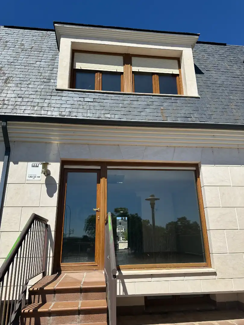 Vista exterior de Casa adosada en venta en Palencia