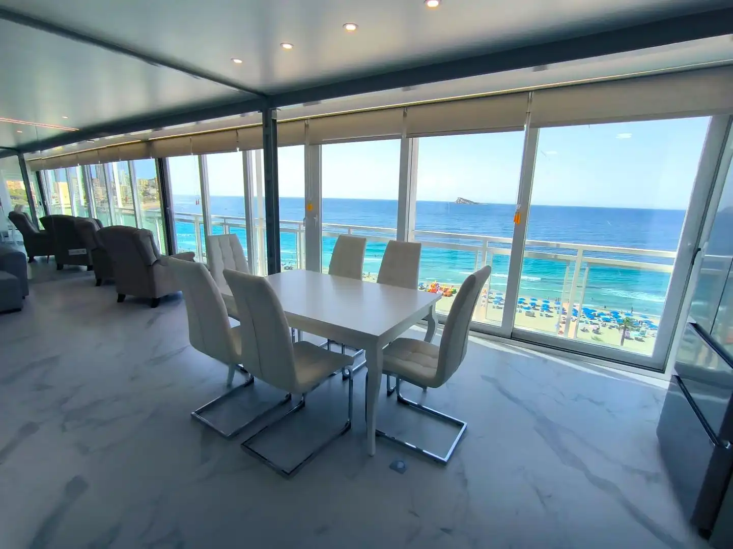 Dining room of Flat for sale in Benidorm  with Air Conditioner, Heating and Furnished