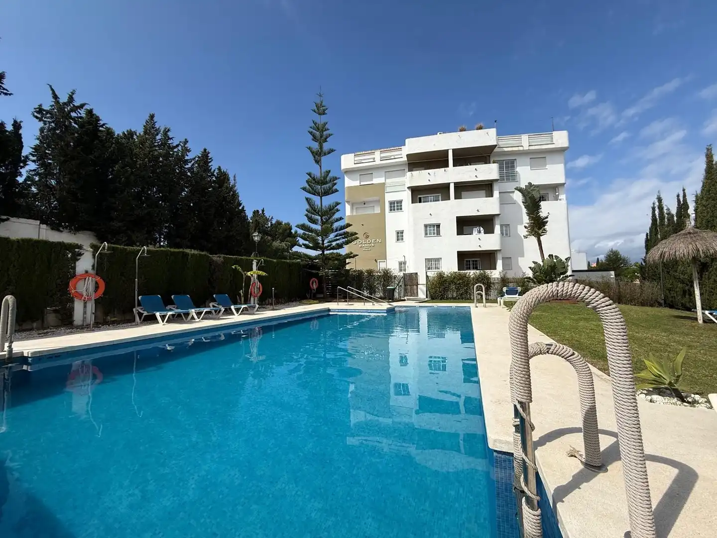 Piscina de Apartamento en venta en Marbella con Aire acondicionado, Terraza y Piscina