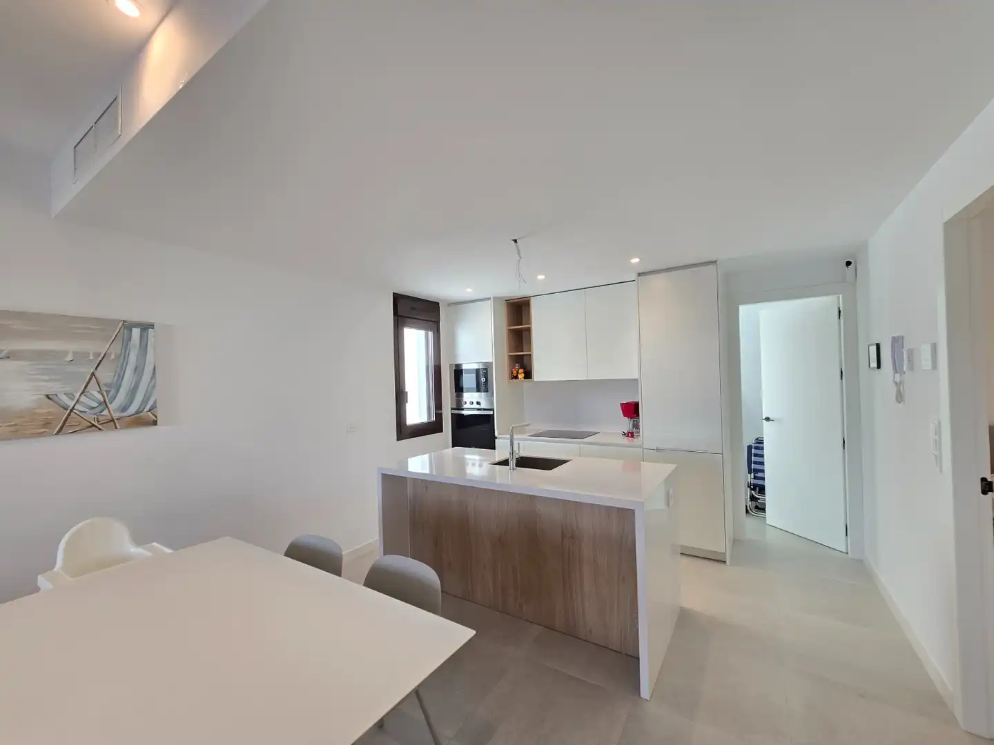 Cocina de Apartamento en venta en Pilar de la Horadada con Terraza