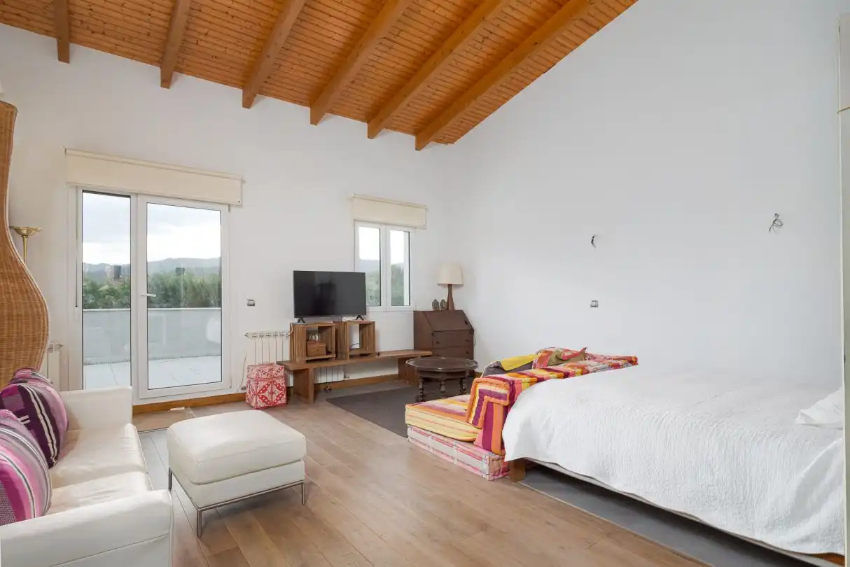 Schlafzimmer von Wohnung zum Verkauf in Hondarribia mit Heizung, Privatgarten und Terrasse