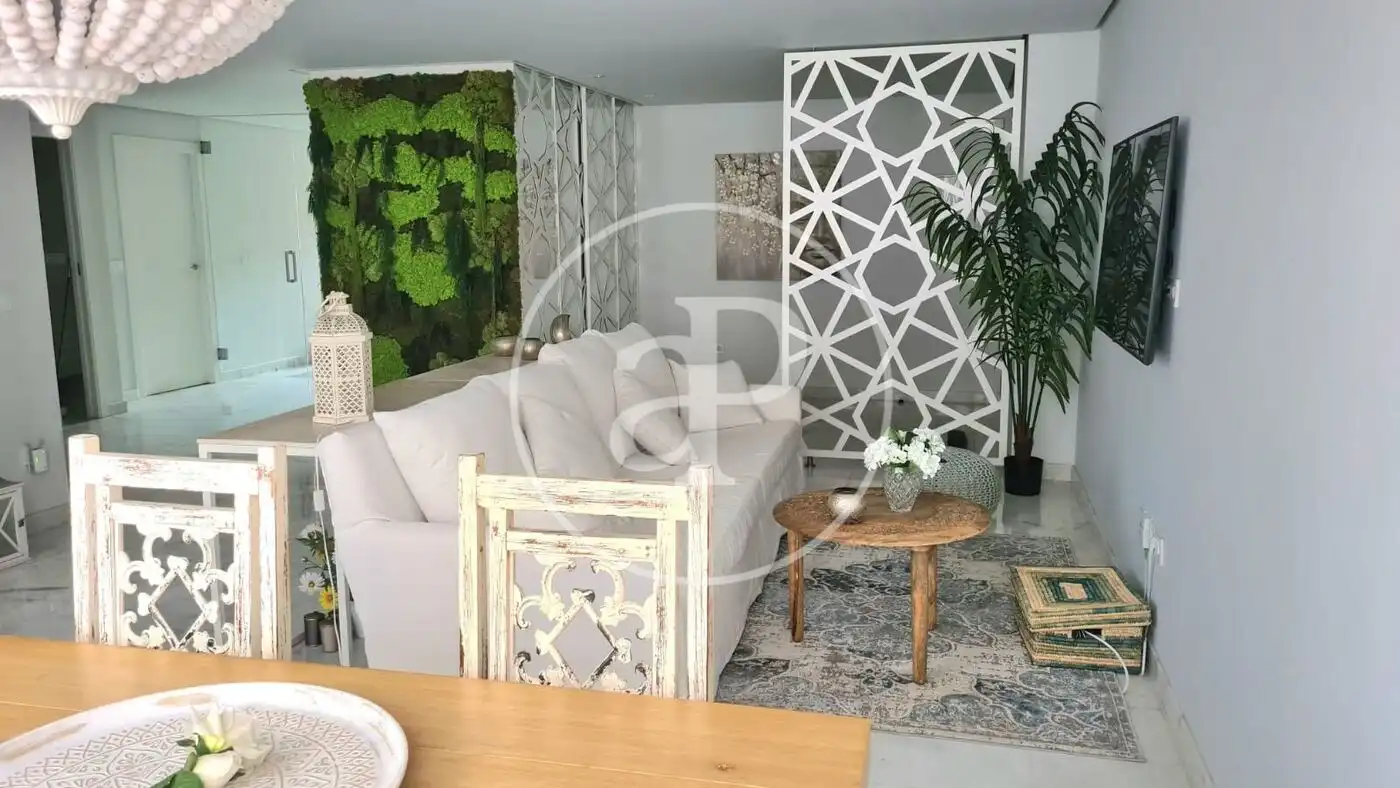 Sala de estar de Piso de alquiler en Valencia con Aire acondicionado, Calefacción y Terraza
