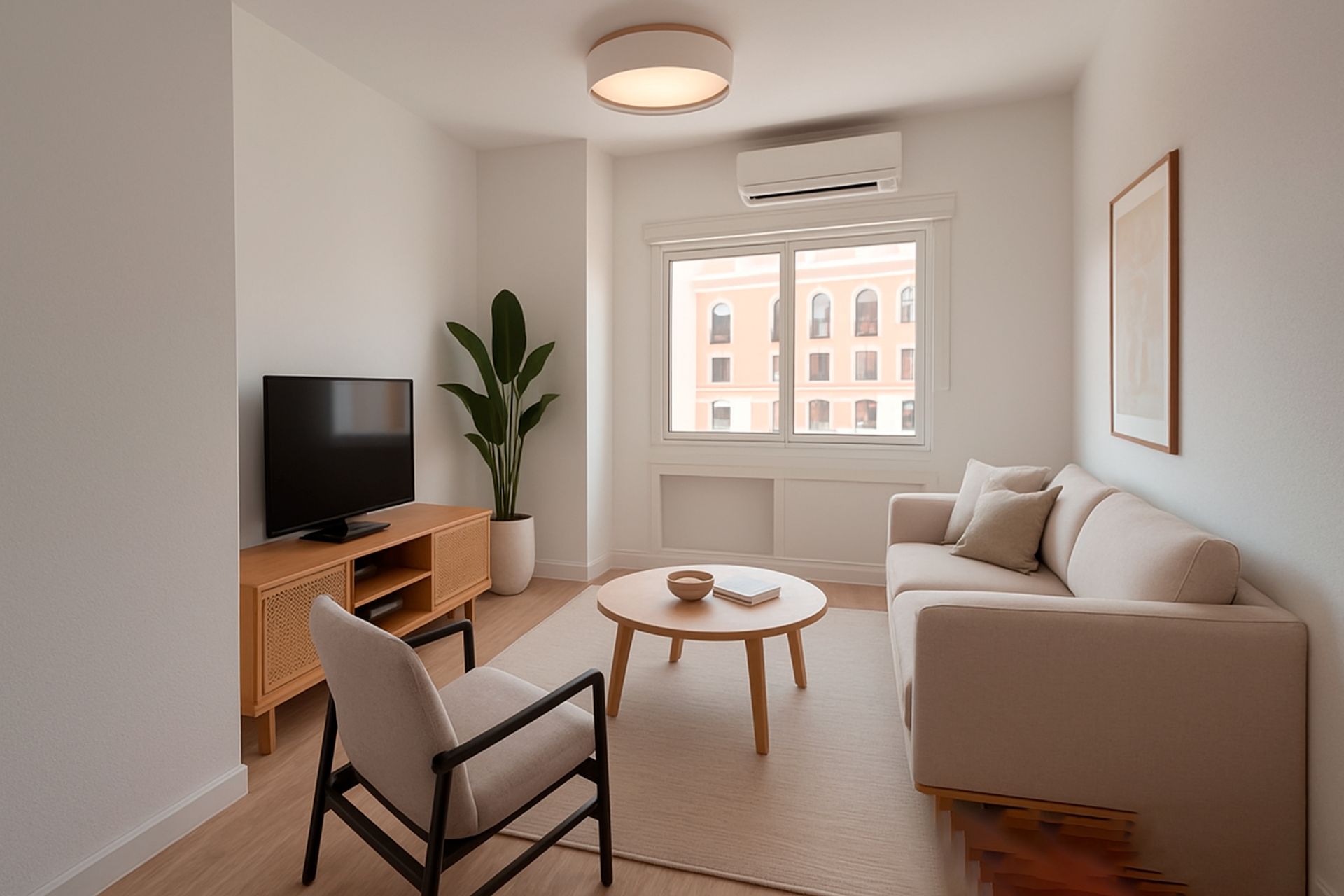 Living room of Flat for sale in Málaga Capital
