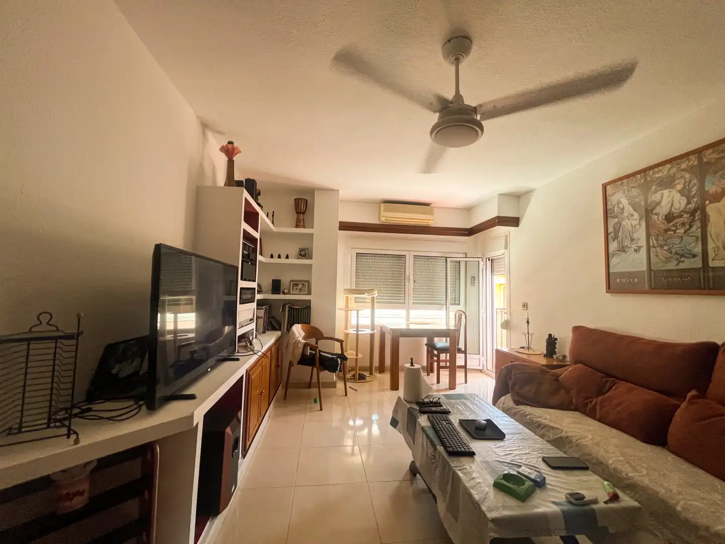 Sala de estar de Piso en venta en Petrés con Aire acondicionado, Amueblado y Horno