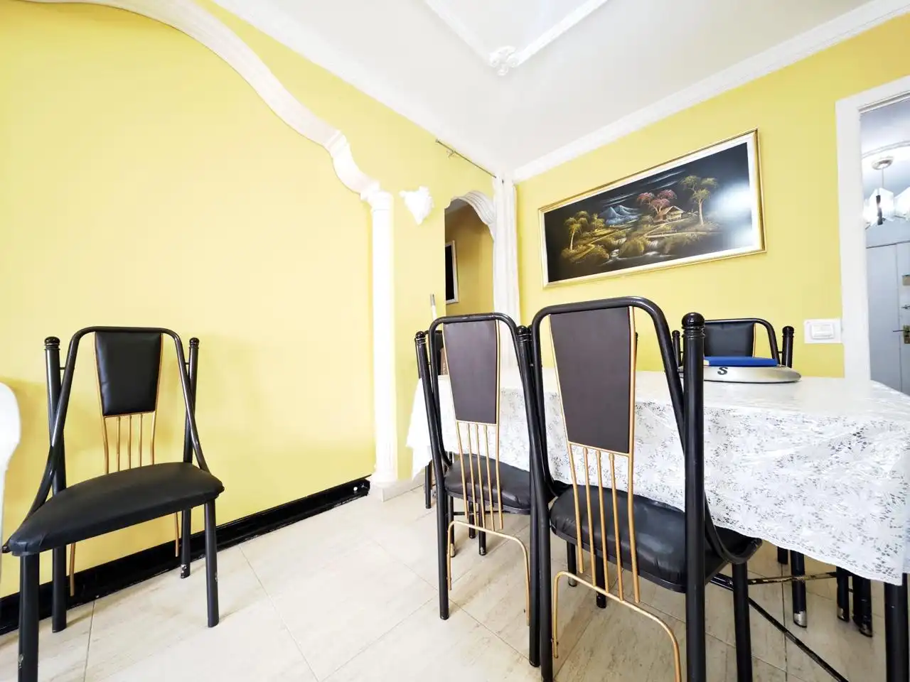Esszimmer von Wohnung zur Miete in San Bartolomé de Tirajana mit Klimaanlage, Terrasse und Möbliert