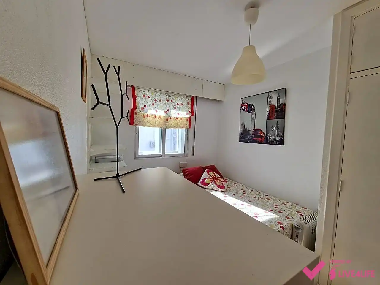 Habitación de Piso de alquiler en Sevilla con Aire acondicionado, Calefacción y Terraza