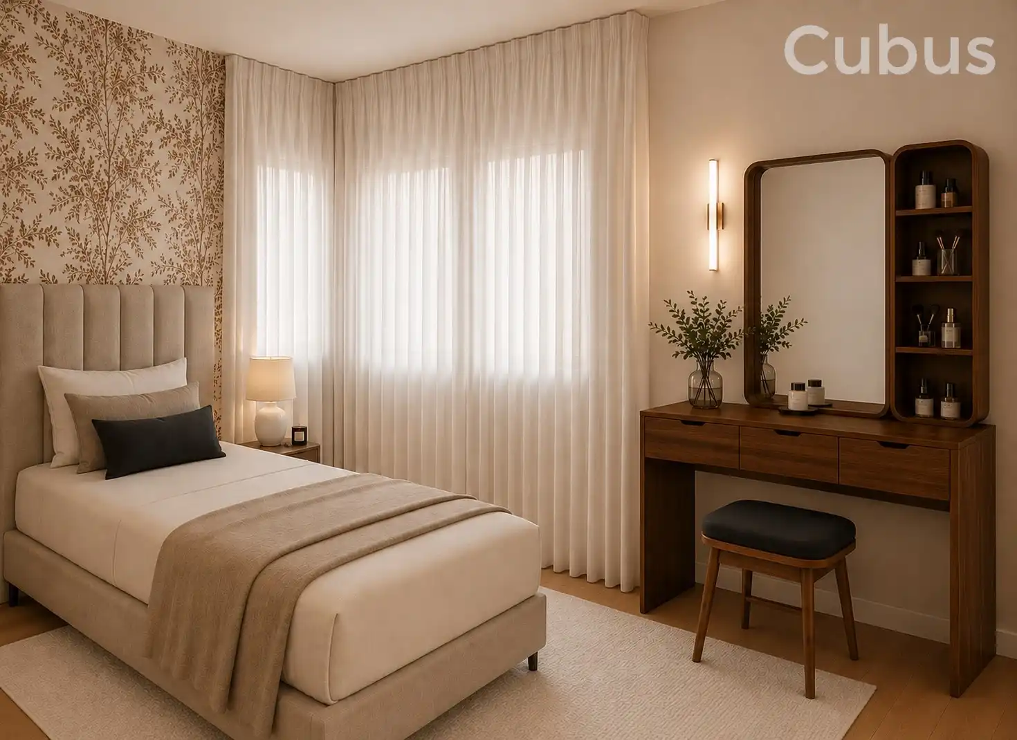 Bedroom of Flat for sale in Olot  with Heating, Terrace and Balcony