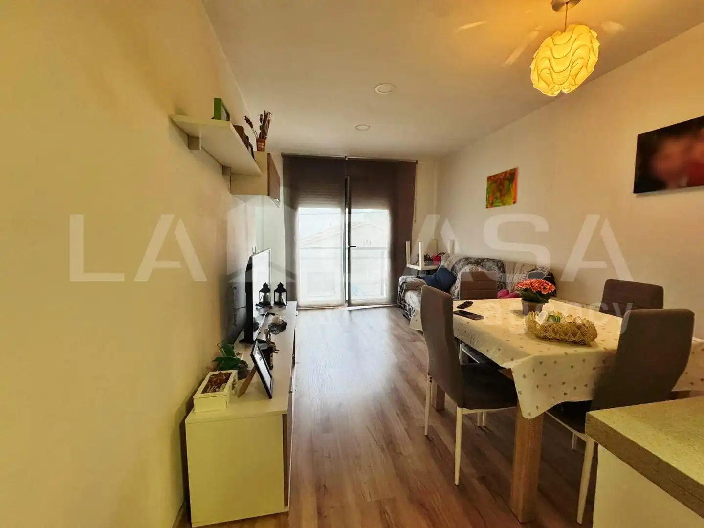 Sala de estar de Piso en venta en Granollers con Aire acondicionado, Parquet y Balcón