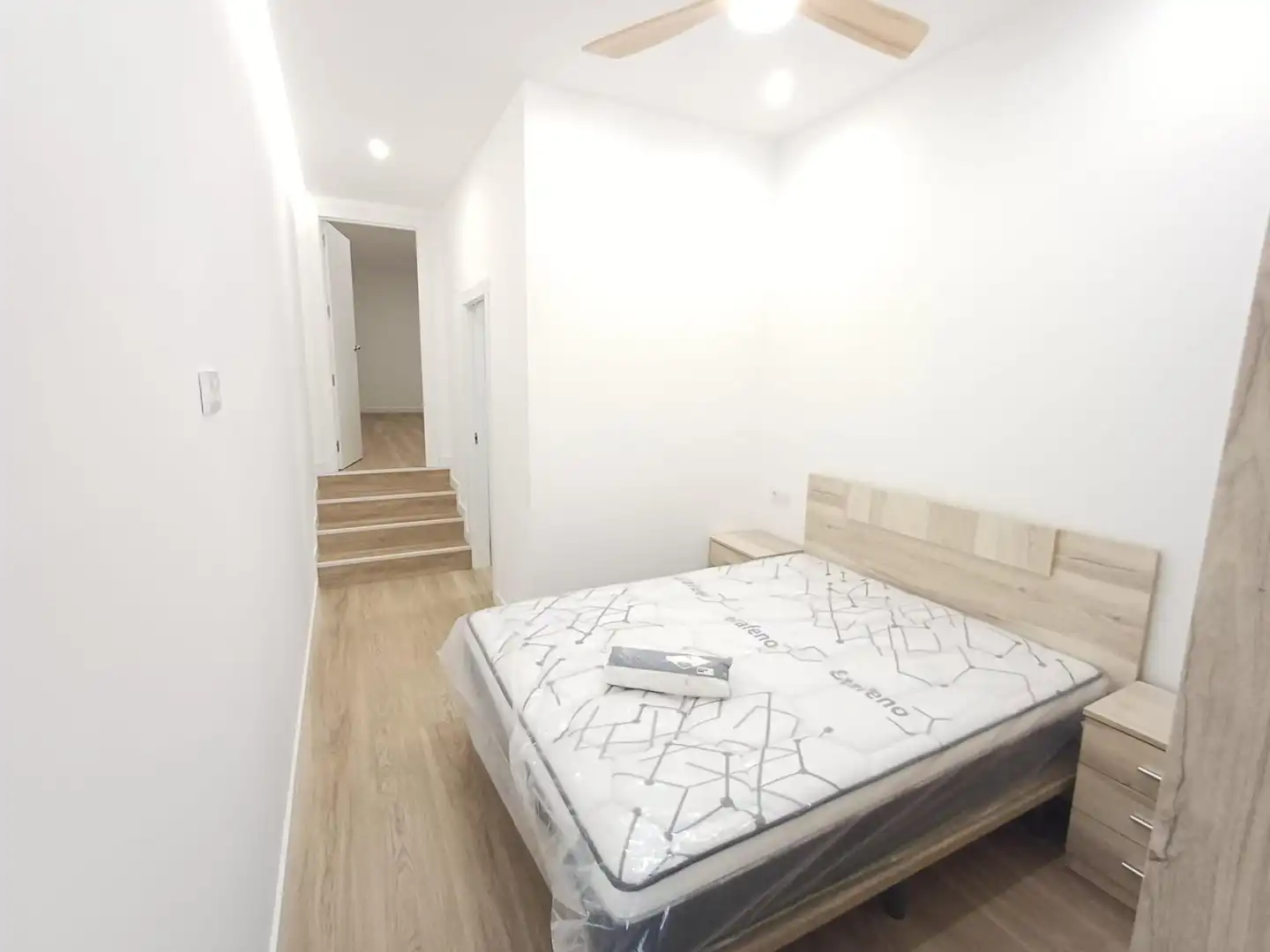 Schlafzimmer von Loft zur Miete in Murcia mit Klimaanlage und Möbliert