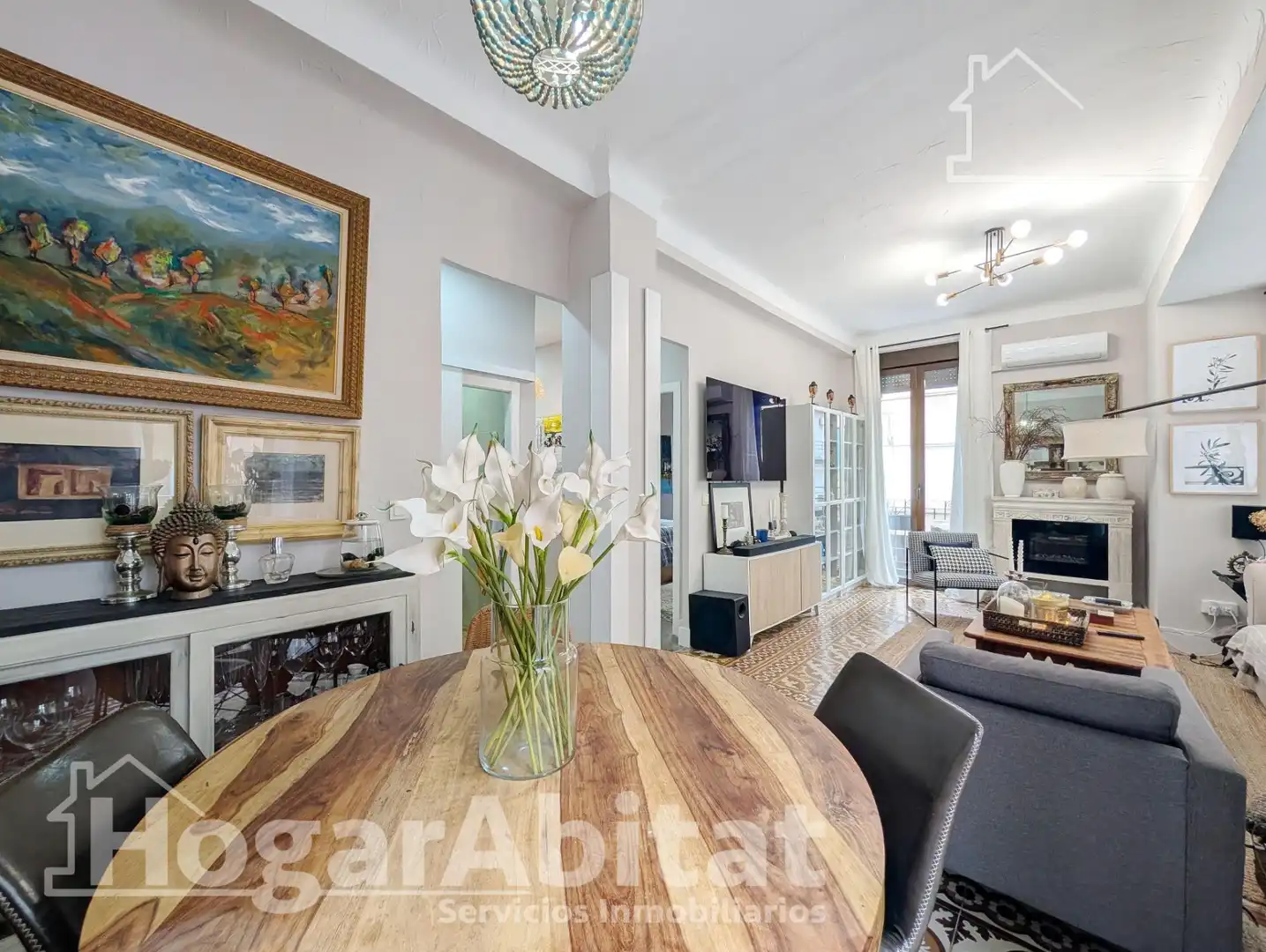 Sala de estar de Piso en venta en Alicante / Alacant con Aire acondicionado, Calefacción y Terraza