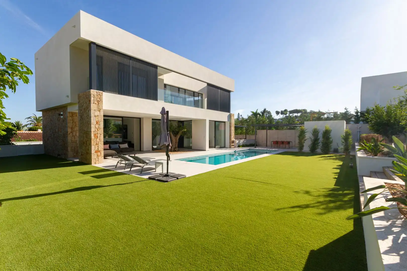 Garden of Houses for sale in Dénia  with Air Conditioner, Heating and Terrace