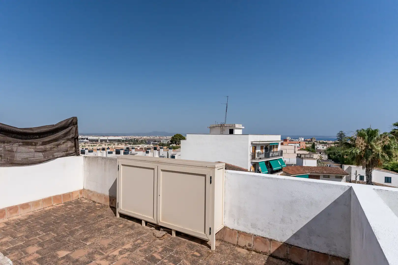 Vista exterior de Pis en venda en  Palma de Mallorca amb Aire condicionat, Terrassa i Moblat