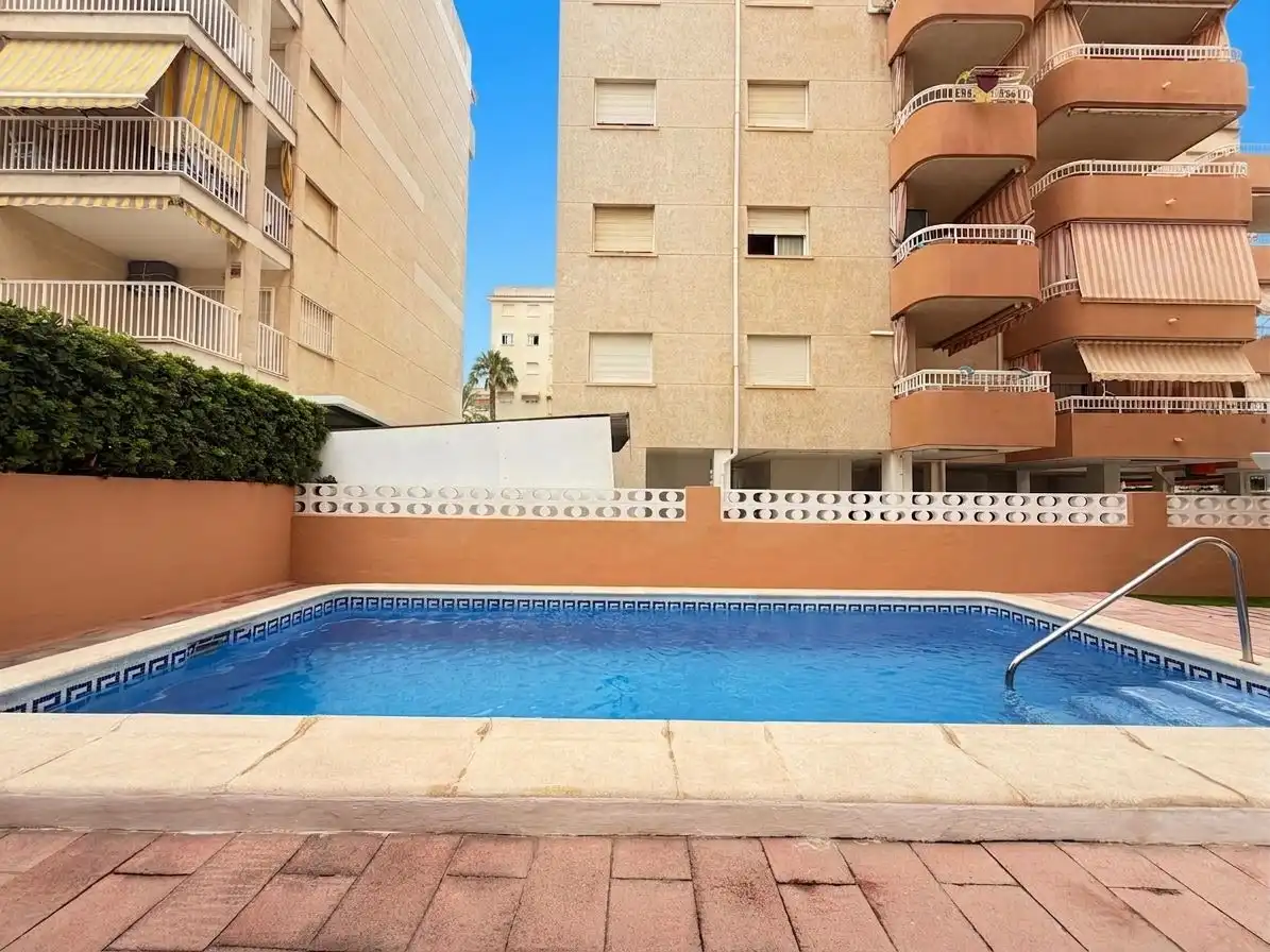 Swimming pool of Flat for sale in Daimús  with Terrace and Swimming Pool