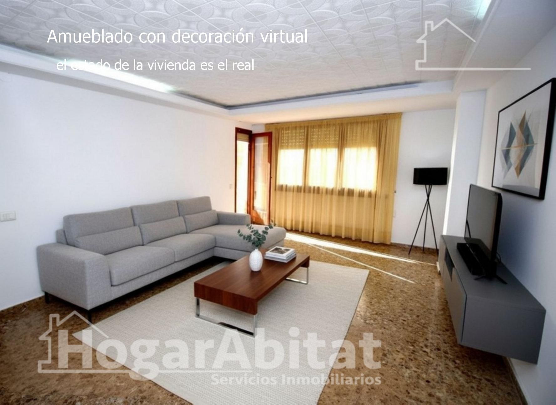 Living room of Flat for sale in L'Alcora  with Balcony