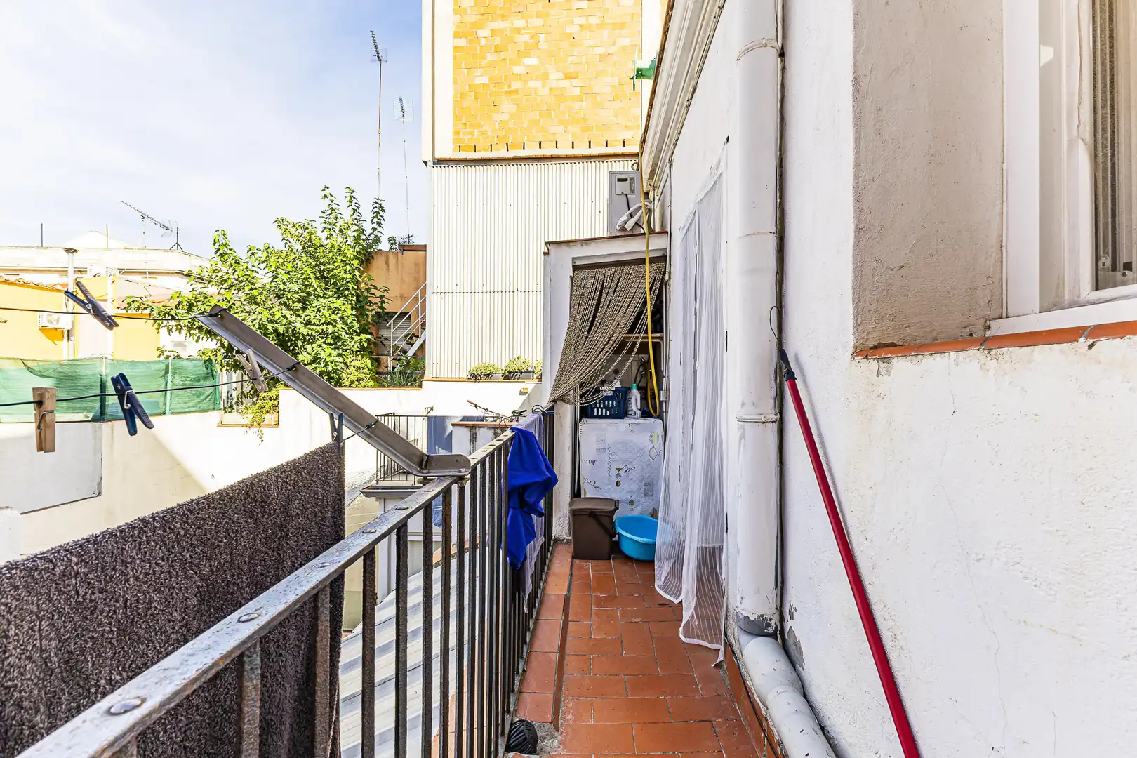 Terraza de Casa adosada en venta en Sant Andreu