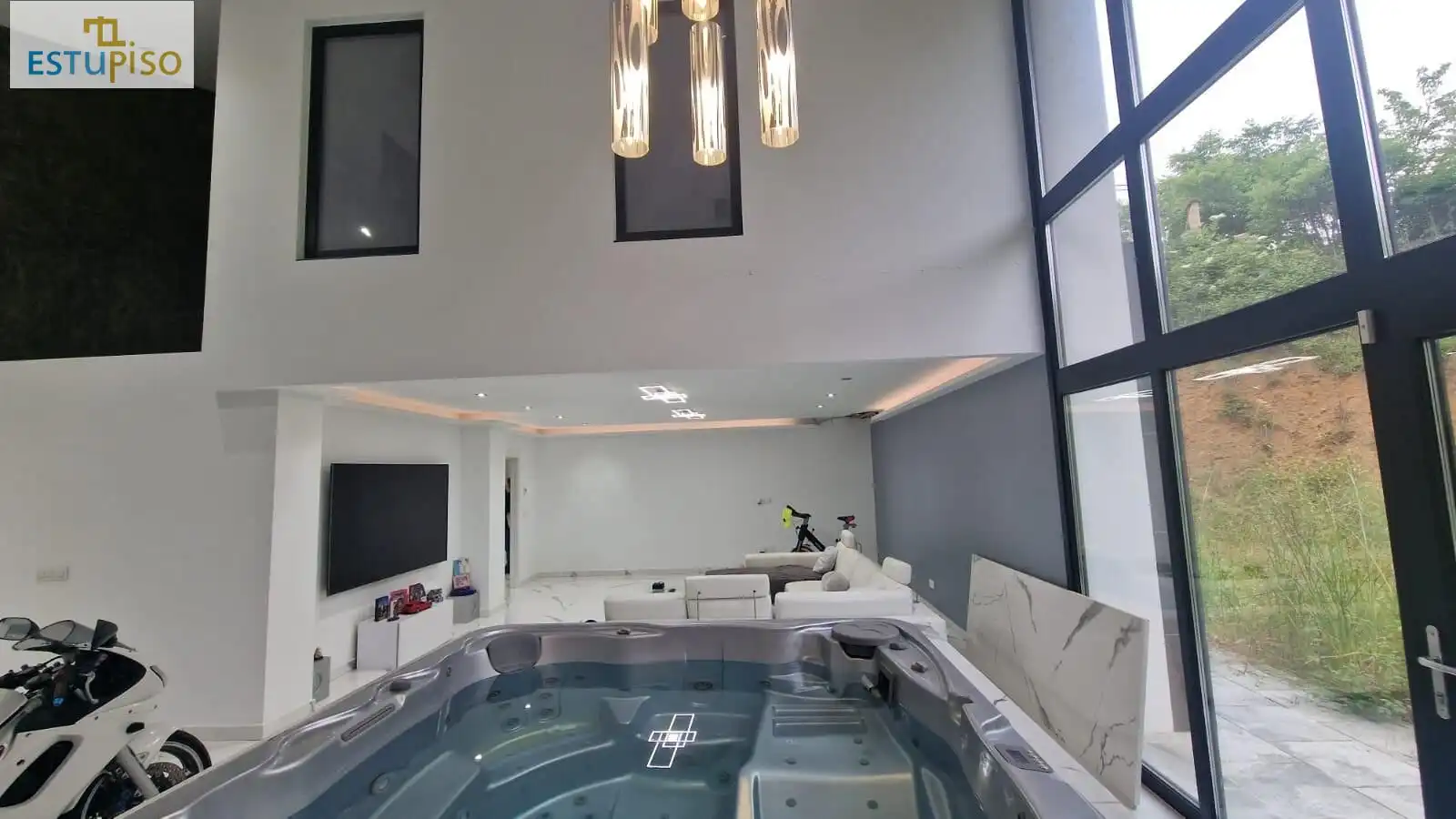 Living room of Houses for sale in Erriberagoitia / Ribera Alta  with Heating, Private garden and Furnished