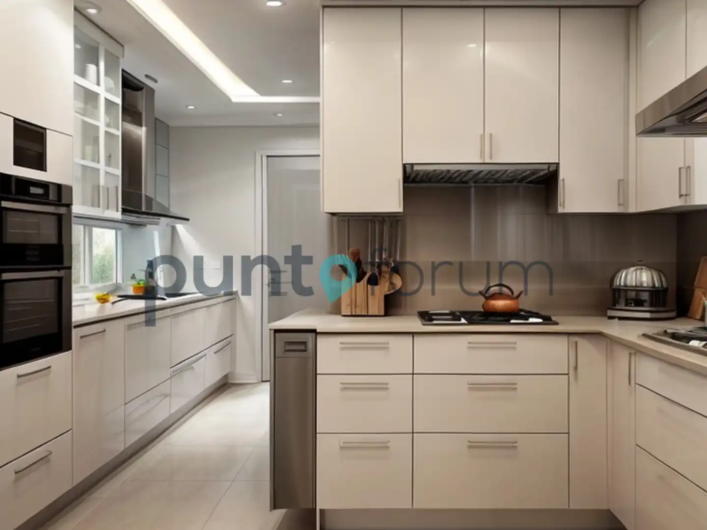Kitchen of Flat for sale in Barcelona  with Air Conditioner and Heating