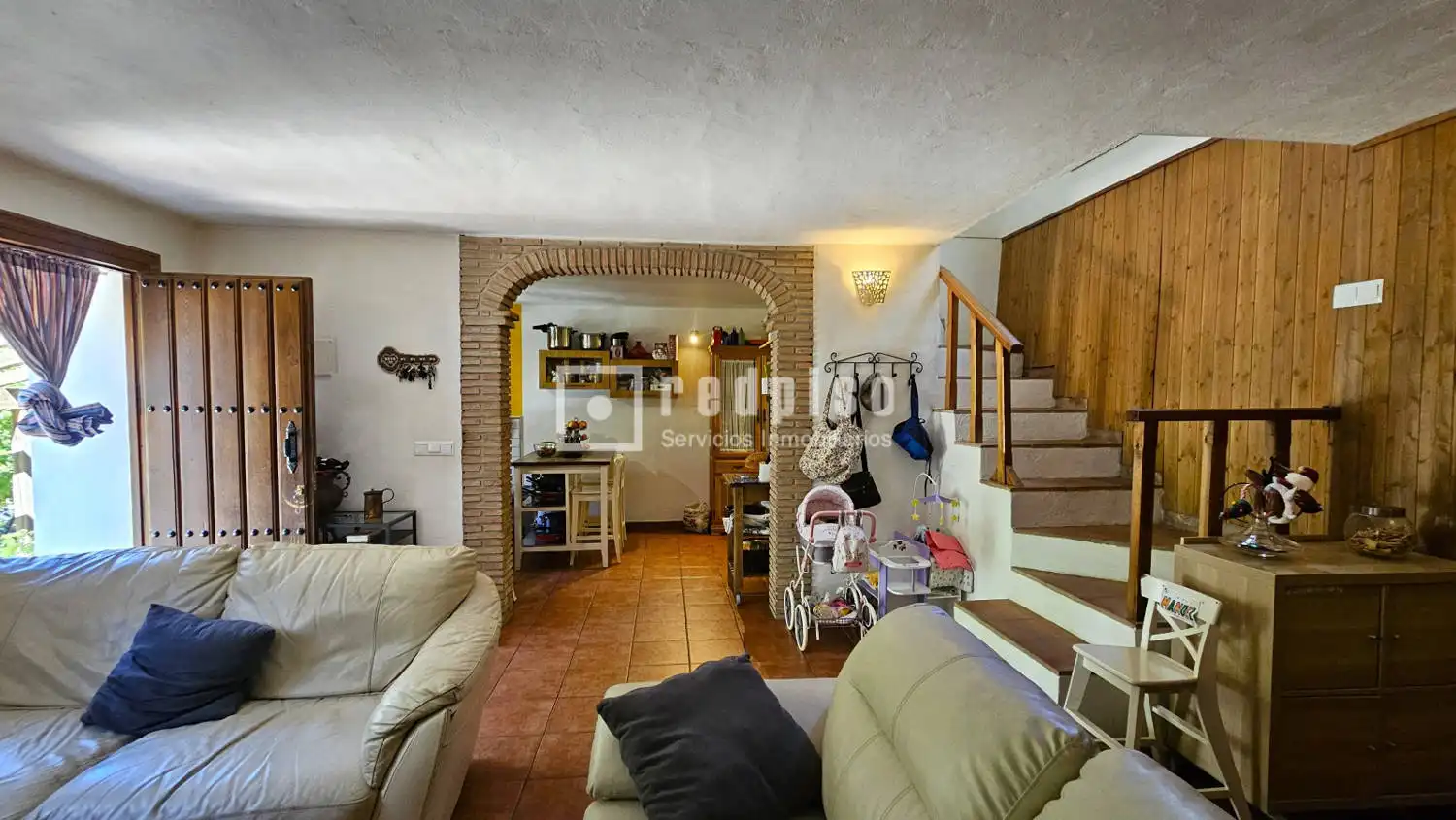 Sala de estar de Casa o chalet en venta en Arriate con Calefacción, Jardín privado y Terraza