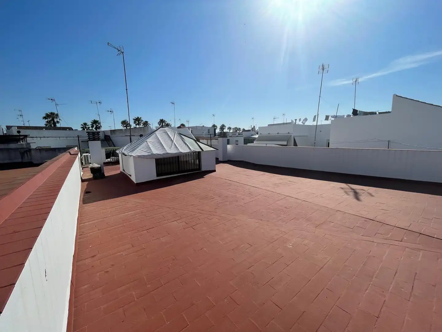 Terraza de Finca rústica en venta en Lepe con Aire acondicionado