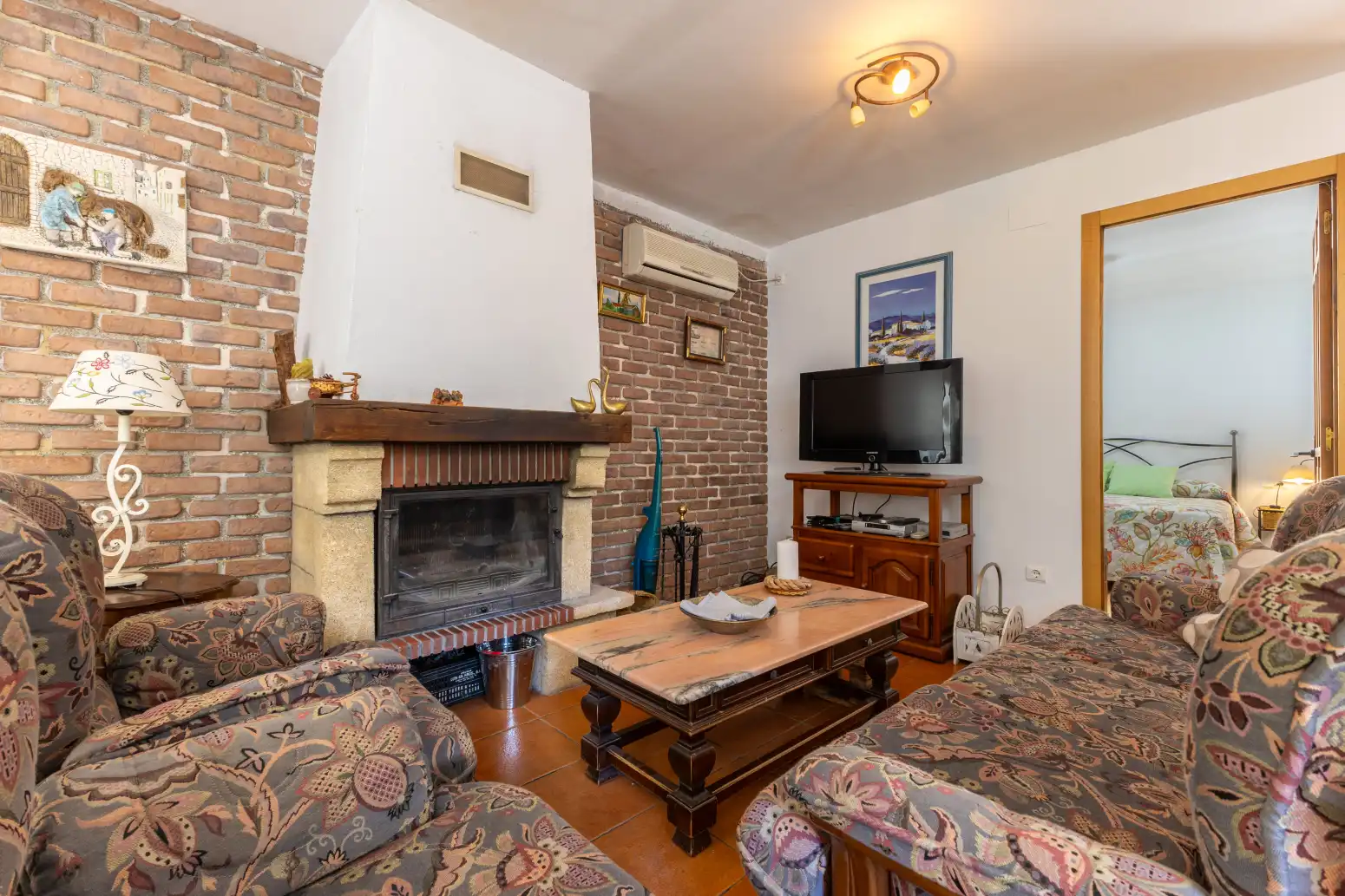 Sala d'estar de Casa o xalet en venda en Albalat dels Tarongers amb Terrassa i Moblat