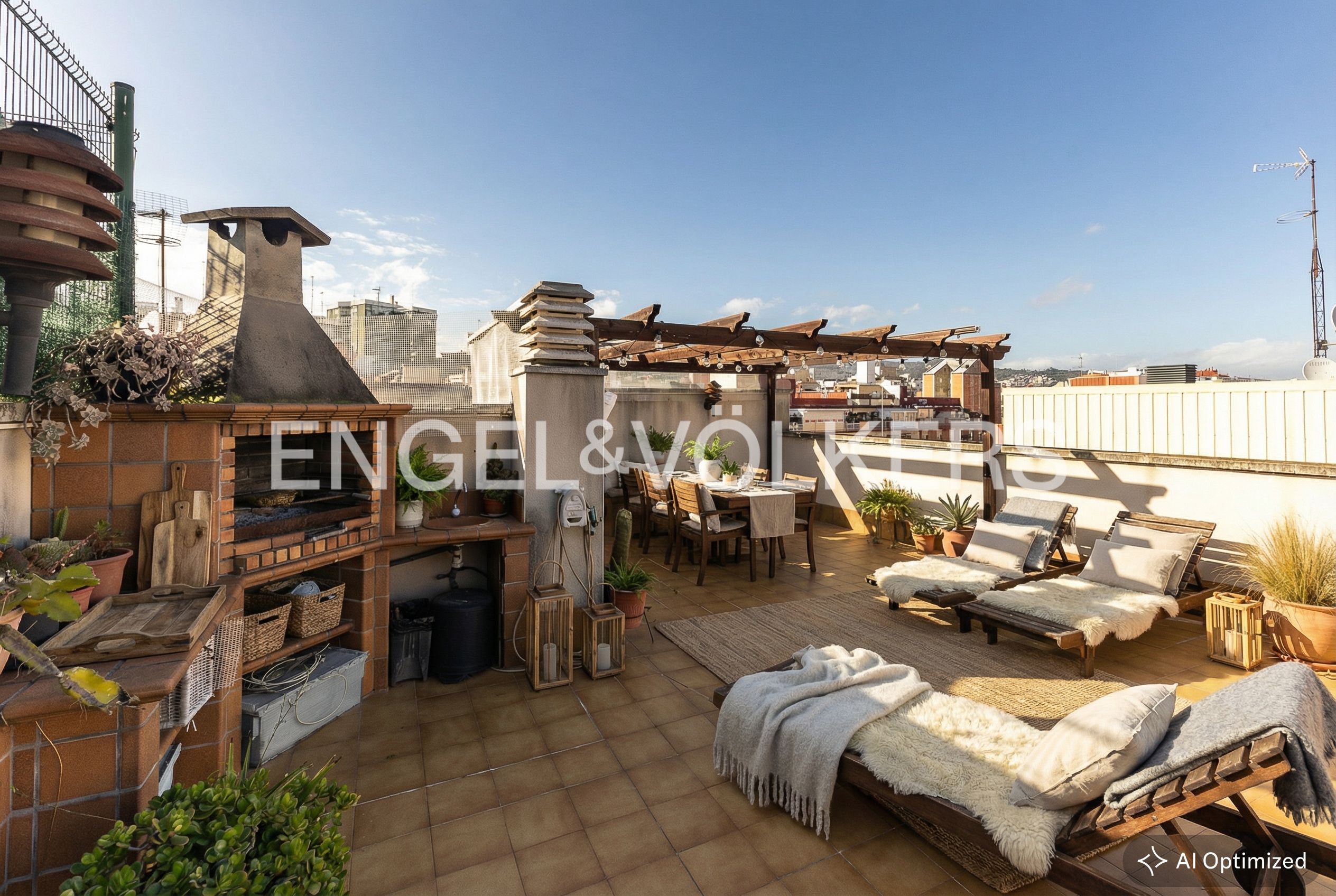 Terrassa de Àtic en venda en  Barcelona Capital amb Aire condicionat, Calefacció i Terrassa