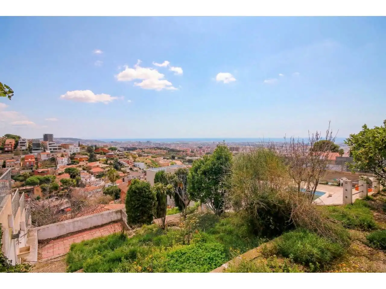 Exterior view of Houses for sale in Esplugues de Llobregat  with Air Conditioner, Heating and Private garden