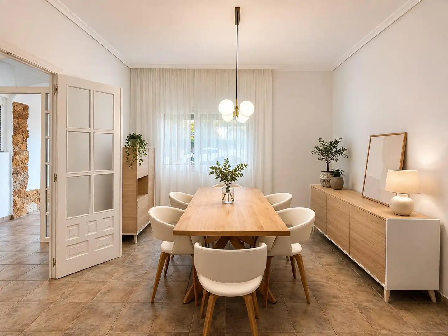 Comedor de Casa o chalet en venta en Carlet con Aire acondicionado, Calefacción y Jardín privado