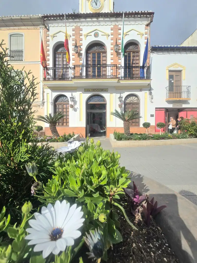 Vista exterior de Casa adosada en venda en Álora amb Aire condicionat, Jardí privat i Terrassa