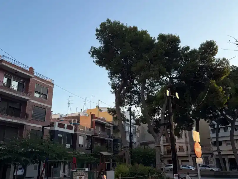Exterior view of Flat for rent in Albal  with Air Conditioner and Balcony