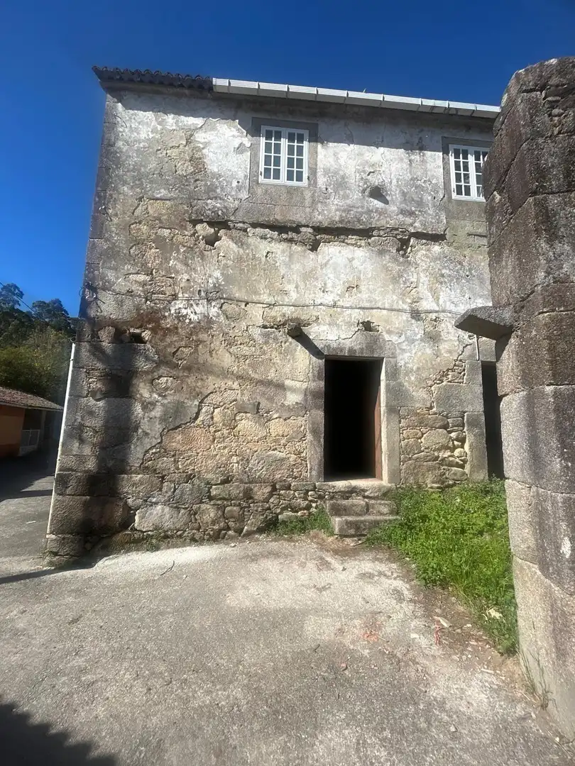 Vista exterior de Finca rústica en venda en Boiro, A Coruña