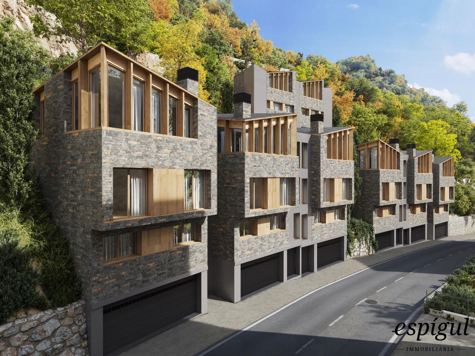 Vista exterior de Casa o chalet en venta en Canillo con Aire acondicionado, Calefacción y Jardín privado