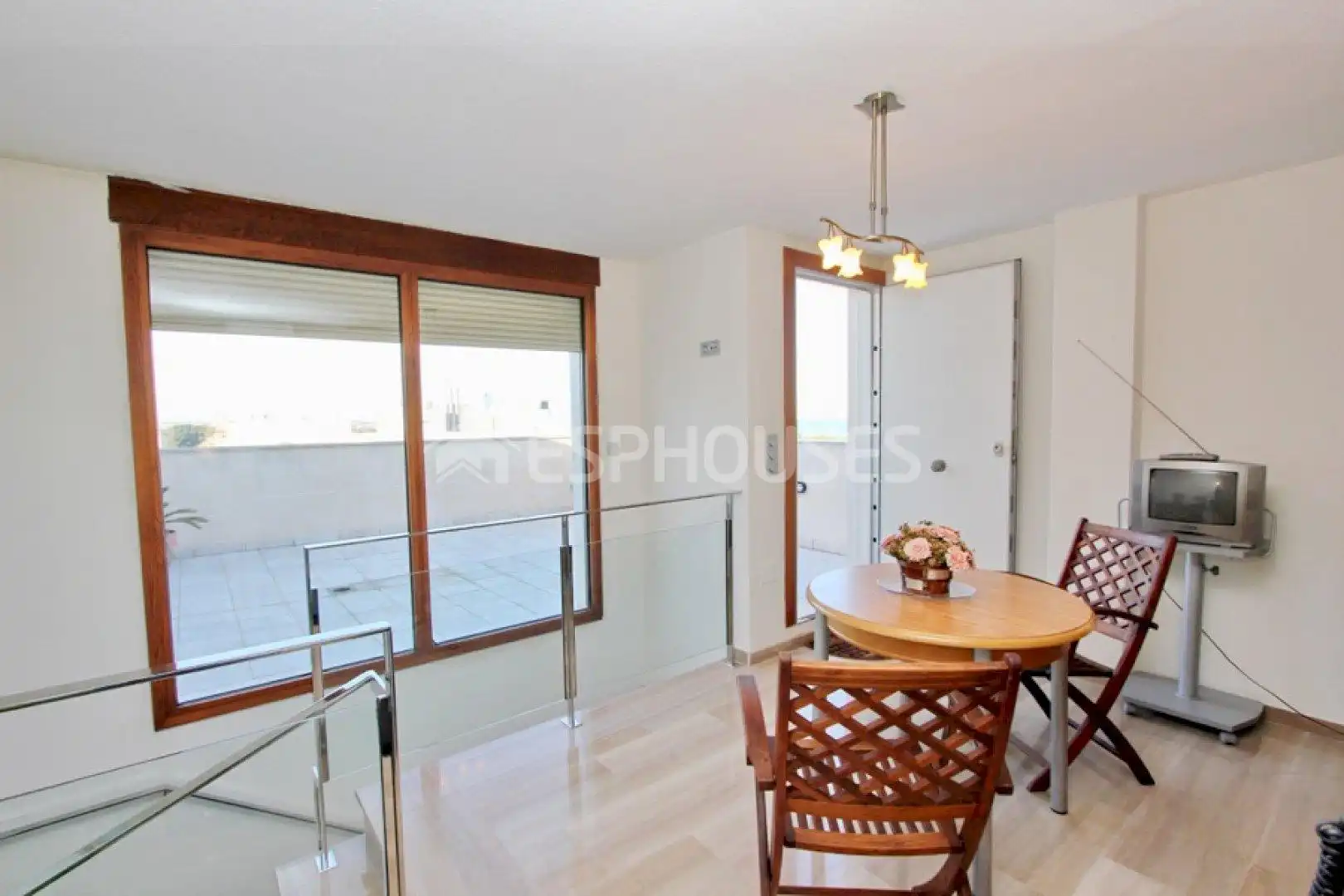 Dining room of Attic for sale in Guardamar del Segura  with Air Conditioner, Terrace and Storage room