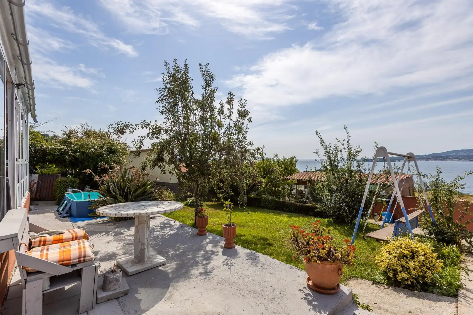 Terraza de Casa o chalet en venta en Pontedeume con Jardín privado, Terraza y Trastero