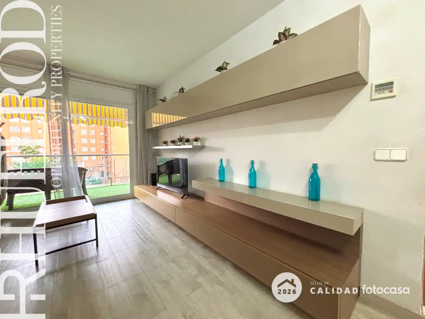 Sala de estar de Piso en venta en Santa Susanna con Aire acondicionado, Calefacción y Parquet