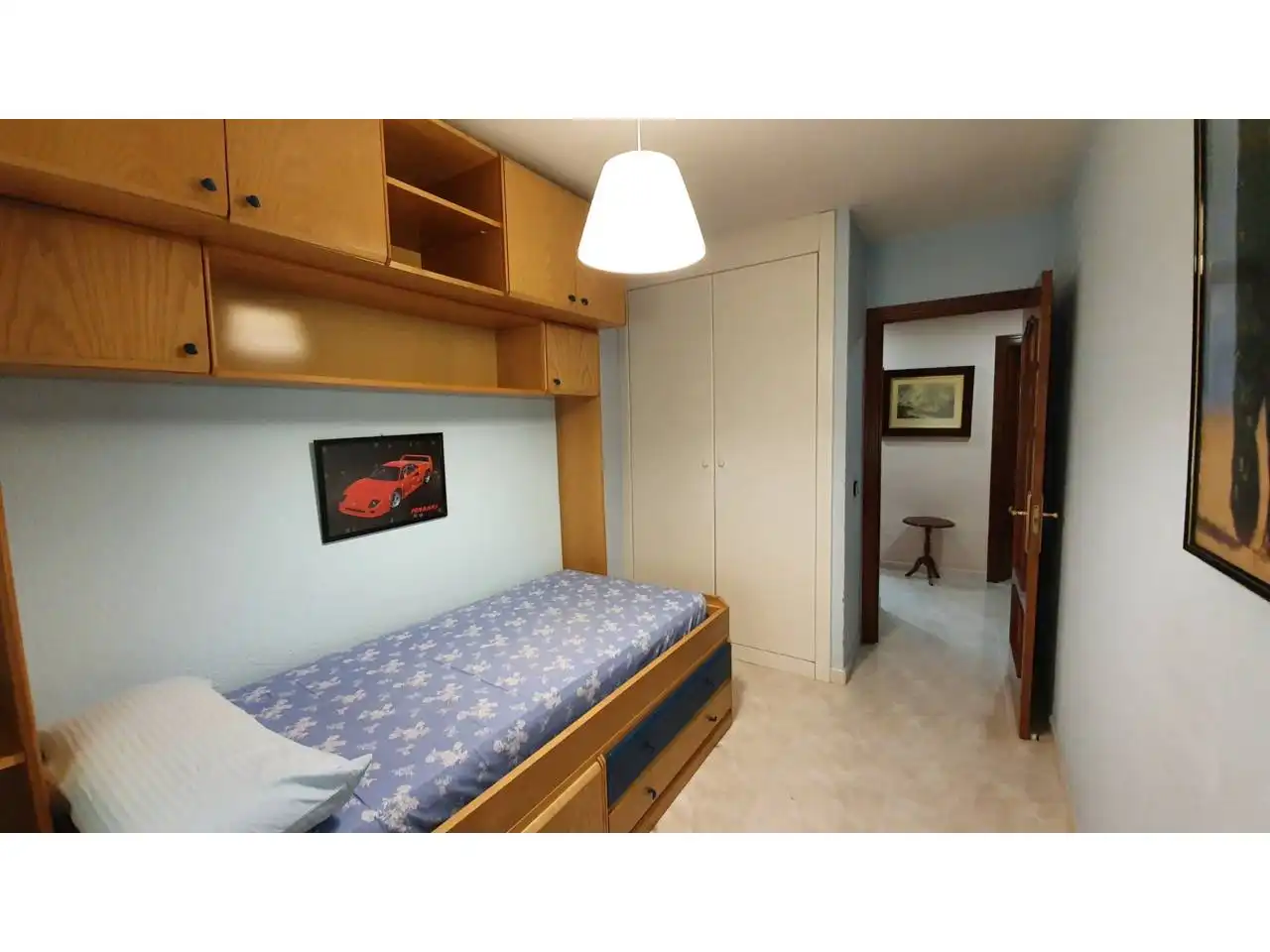 Schlafzimmer von Wohnung zur Miete in Fuenlabrada mit Heizung und Möbliert