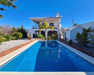 Exterior view of Country house for sale in Cómpeta  with Heating, Terrace and Storage room