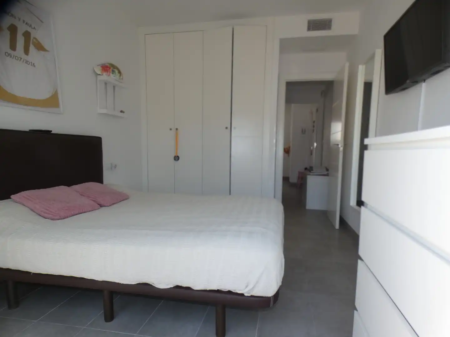 Habitación de Casa adosada en venta en San Pedro del Pinatar con Aire acondicionado, Calefacción y Jardín privado