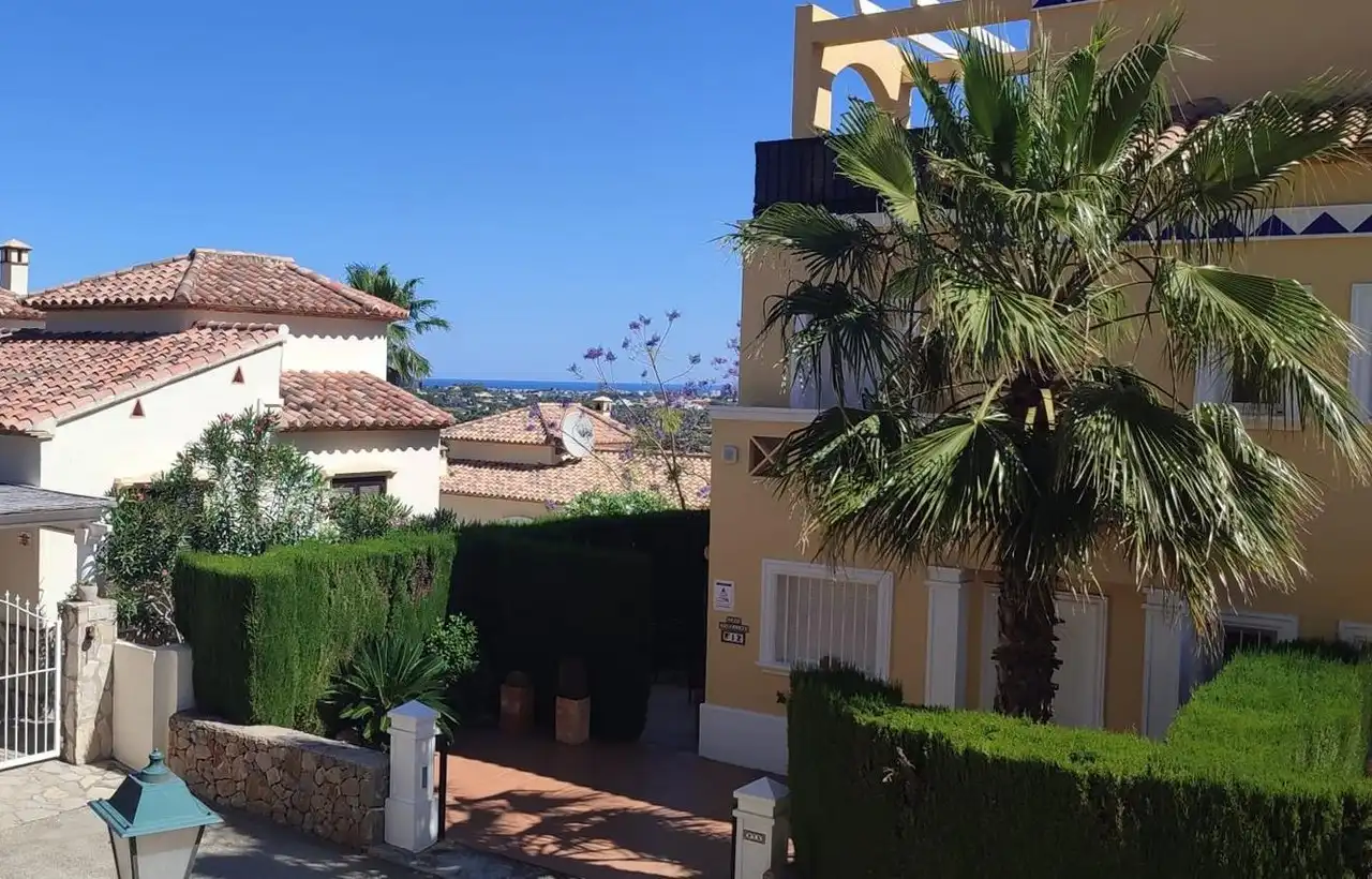 Exterior view of Apartments for sale in Pedreguer  with Air Conditioner, Terrace and Furnished
