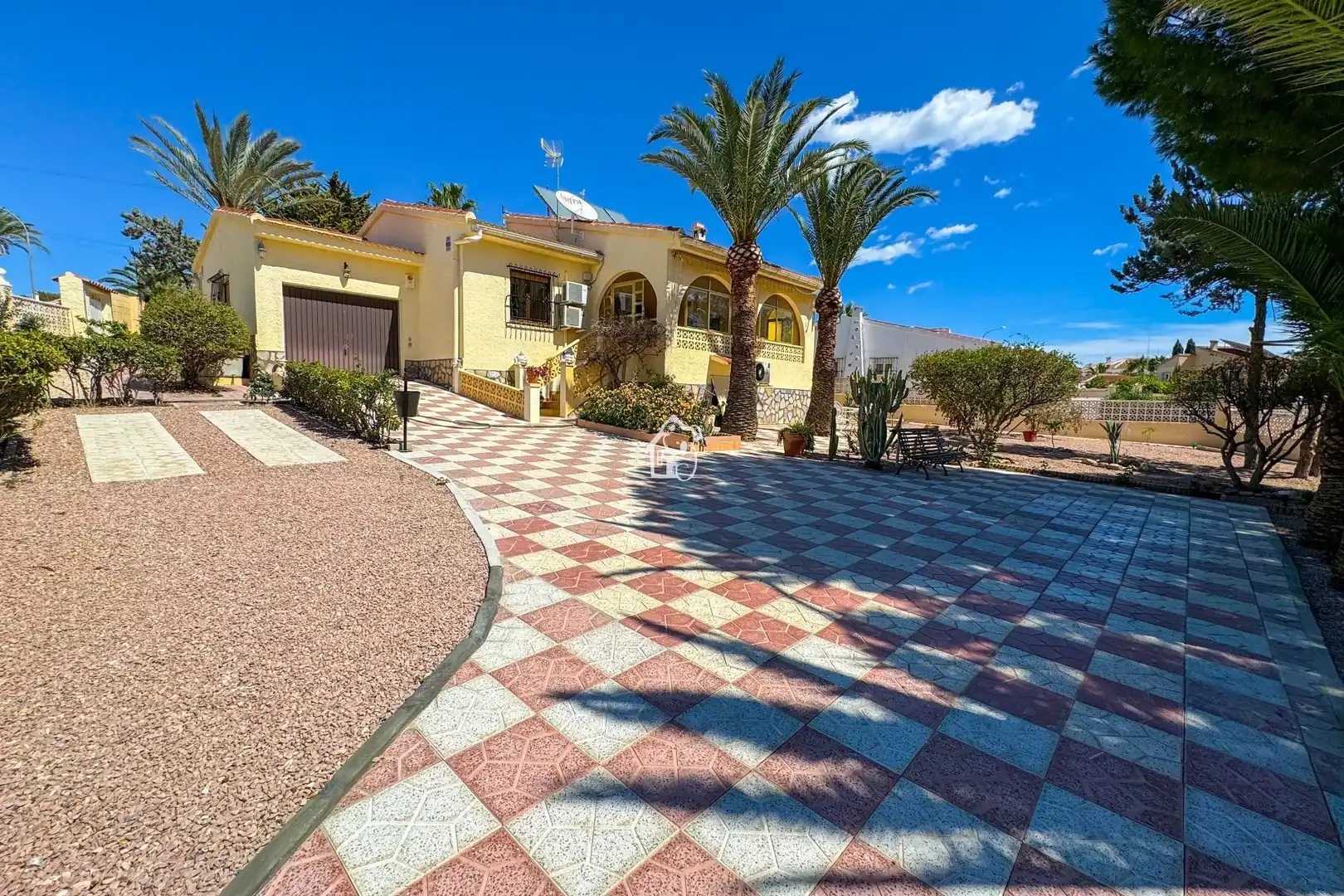 Vista exterior de Casa o chalet de alquiler en Rojales con Aire acondicionado, Jardín privado y Terraza
