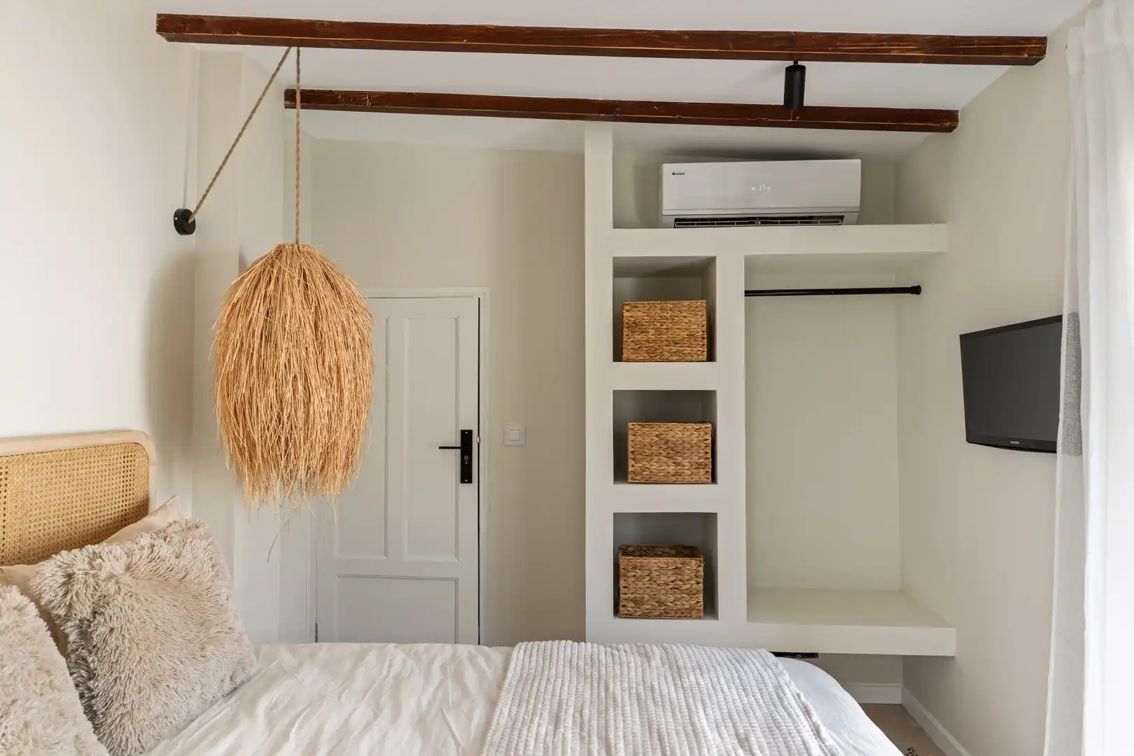 Dormitori de Apartament en venda en Jávea / Xàbia amb Aire condicionat i Terrassa