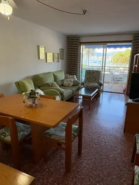 Sala de estar de Apartamento en venta en Cullera con Terraza, Amueblado y Horno