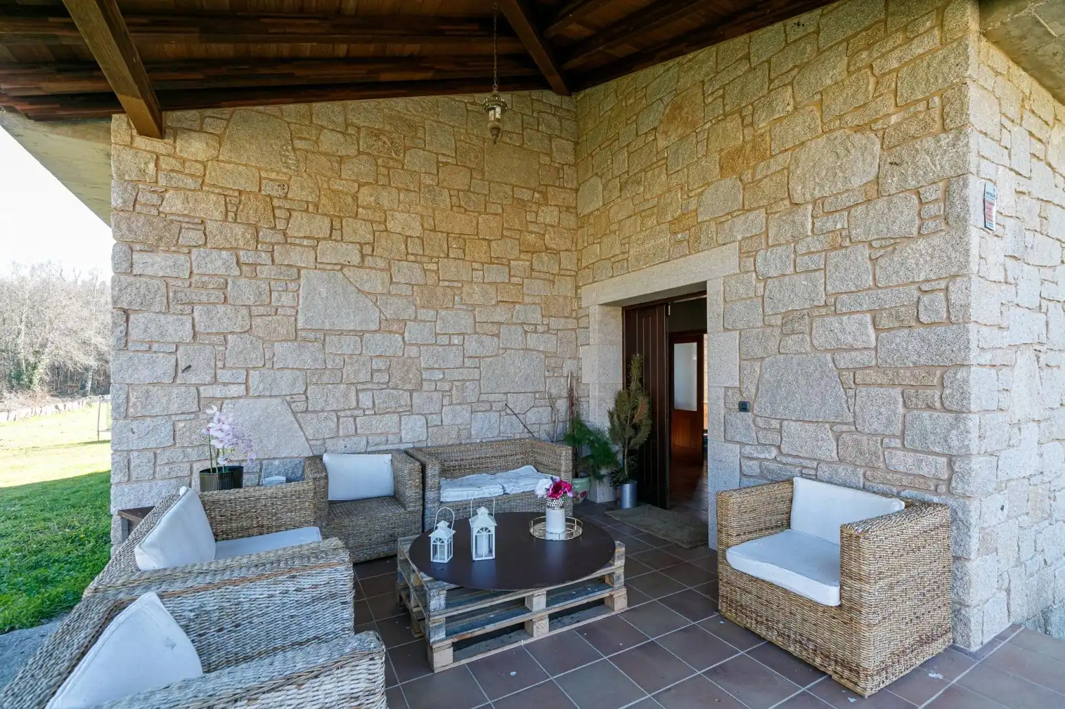 Terrace of Houses for sale in Friol  with Heating, Private garden and Furnished