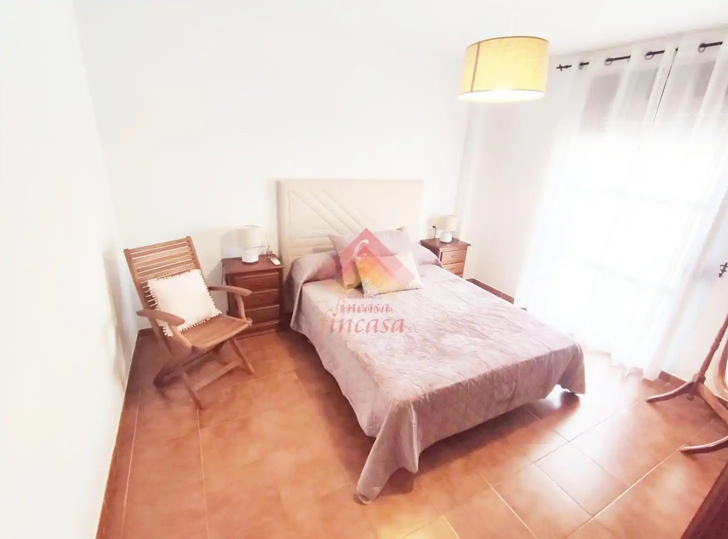 Dormitori de Casa o xalet de lloguer en Ronda amb Calefacció, Moblat i Balcó